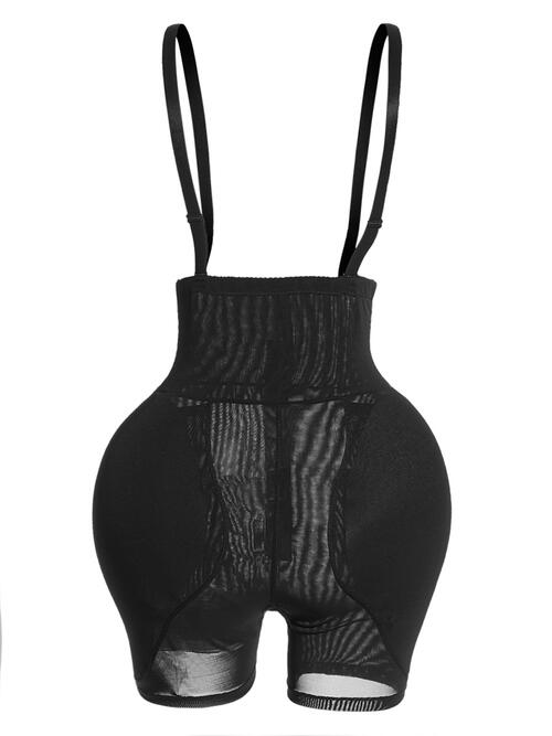 Full Size Hook-and-Eye Under-Bust Shaping Bodysuit BLUE ZONE PLANET
