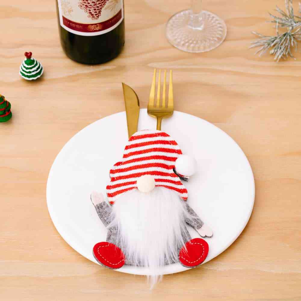 Blue Zone Planet | 3-Piece Faceless Gnome Cutlery Holders BLUE ZONE PLANET