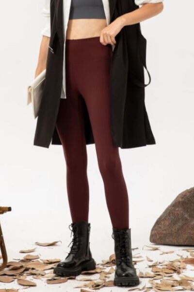 Blue Zone Planet | High Waist Skinny Active Pants BLUE ZONE PLANET