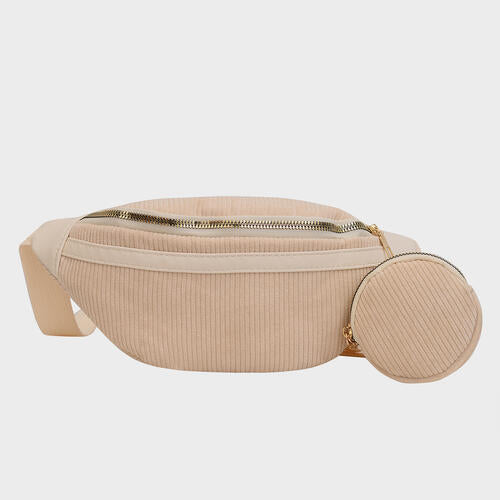 Small Corduroy Sling Bag BLUE ZONE PLANET