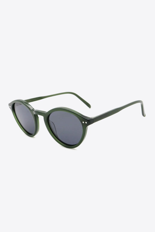 Acetate Frame Wayfarer Sunglasses-[Adult]-[Female]-2022 Online Blue Zone Planet