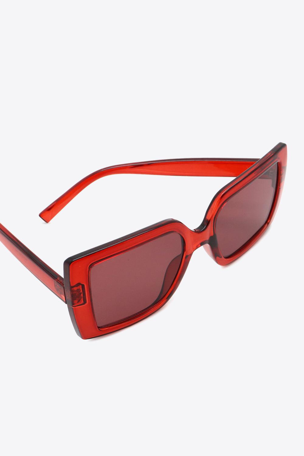 Acetate Lens Square Sunglasses BLUE ZONE PLANET