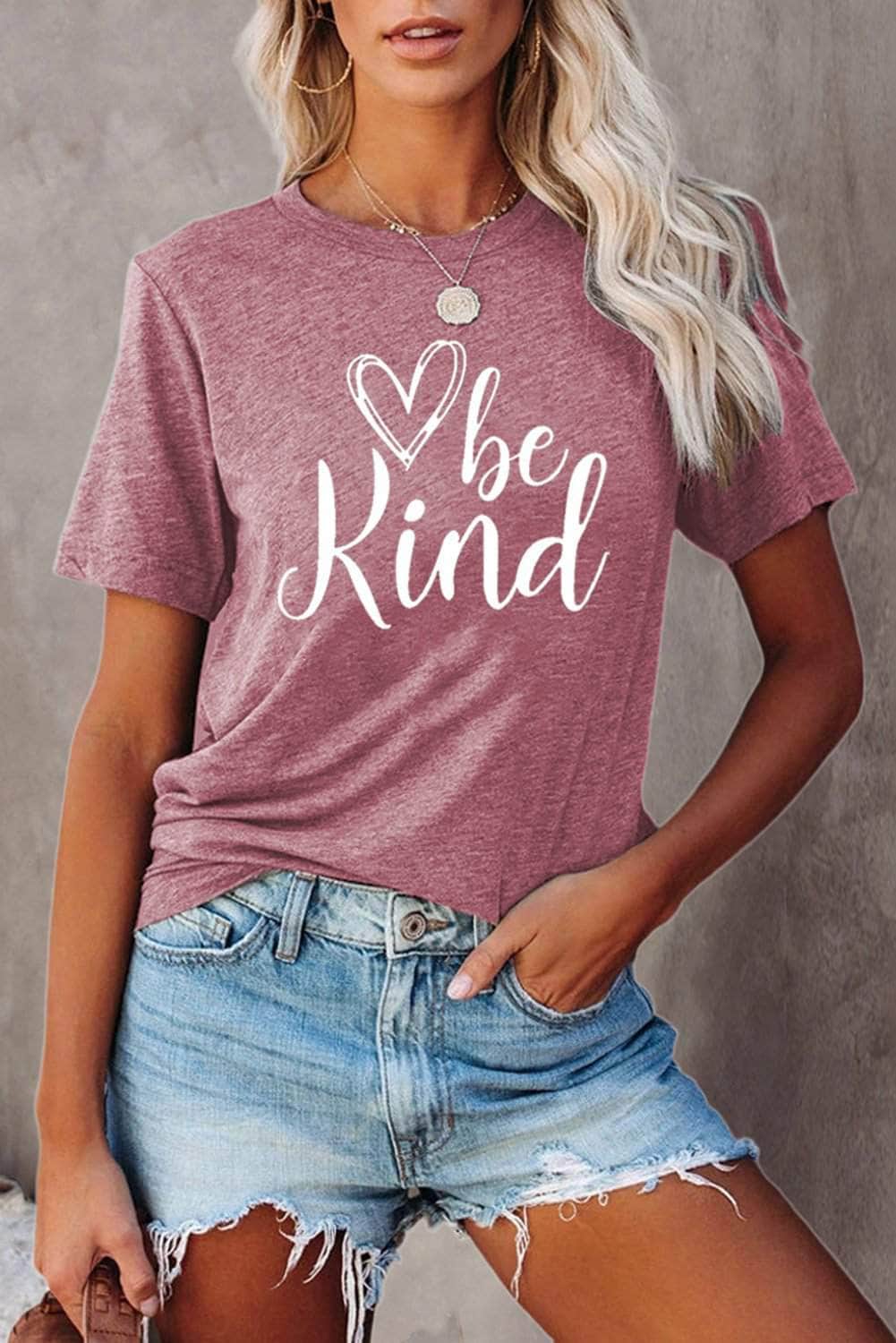 Be Kind Graphic T-Shirt BLUE ZONE PLANET