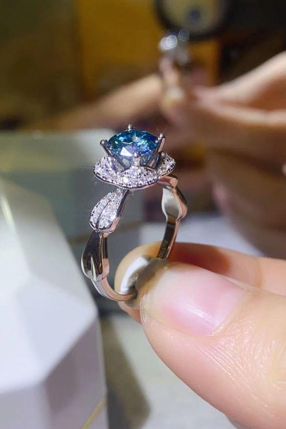 Better Love Next Time 1 Carat Moissanite Ring BLUE ZONE PLANET