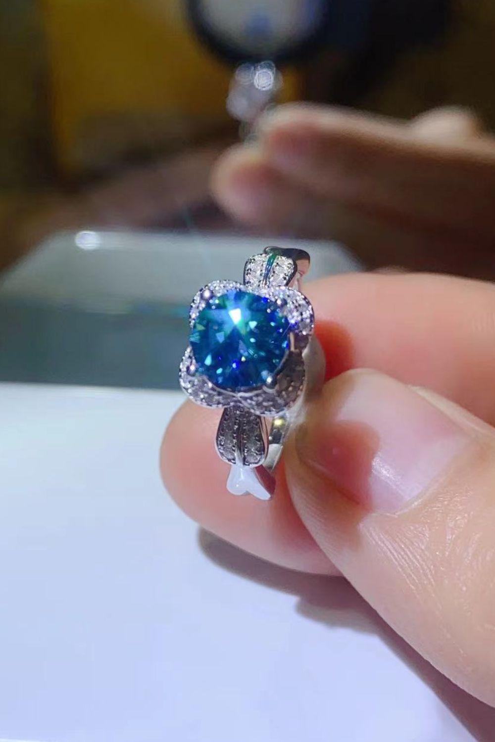 Better Love Next Time 1 Carat Moissanite Ring BLUE ZONE PLANET