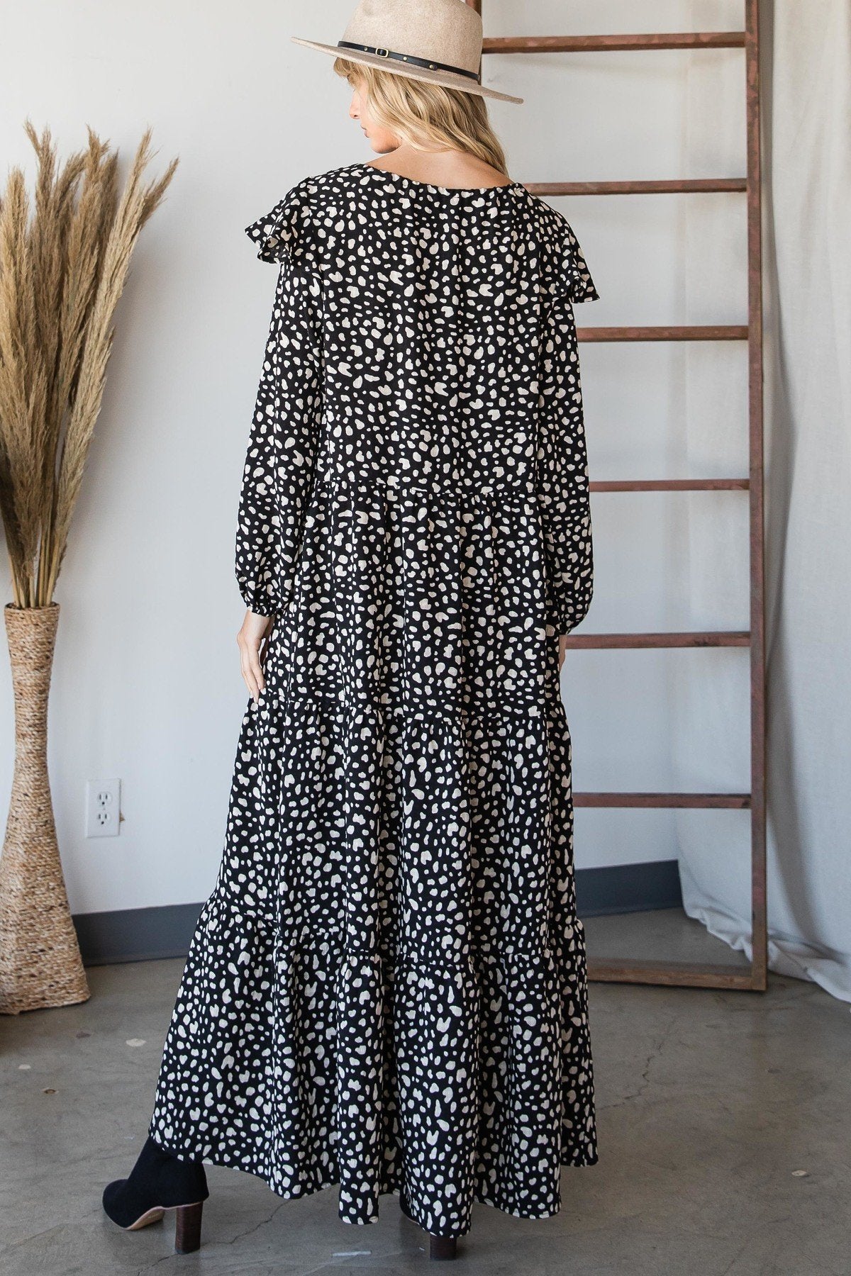 Bohemian Maxi Dress Blue Zone Planet