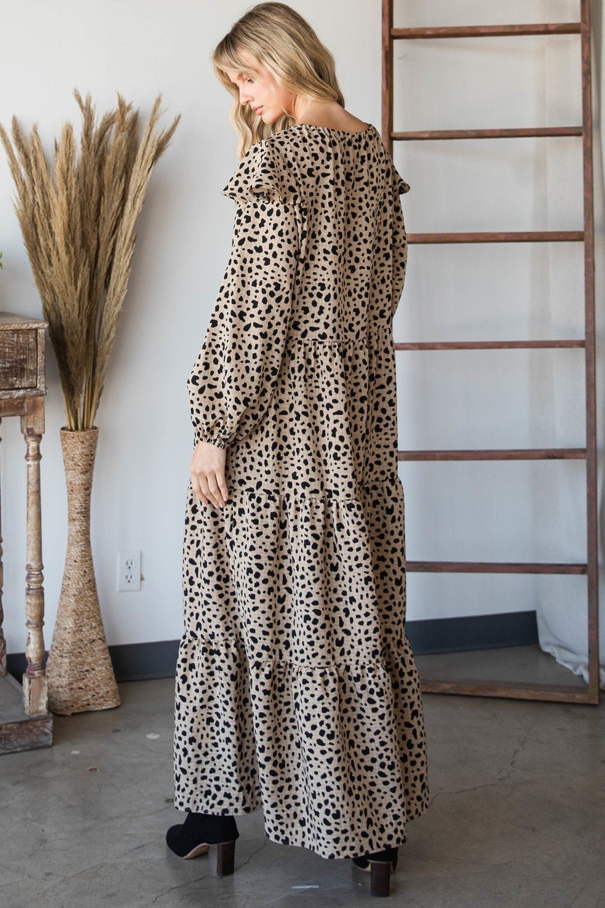 Bohemian Maxi Dress Blue Zone Planet