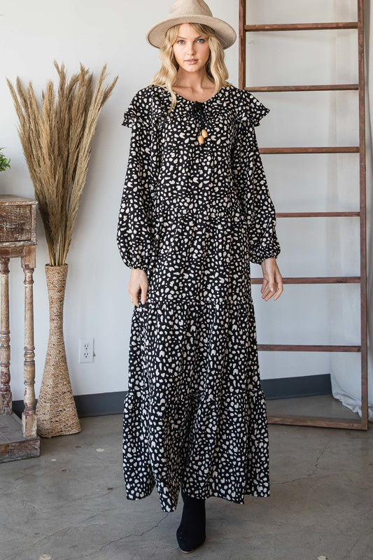 Bohemian Maxi Dress Blue Zone Planet