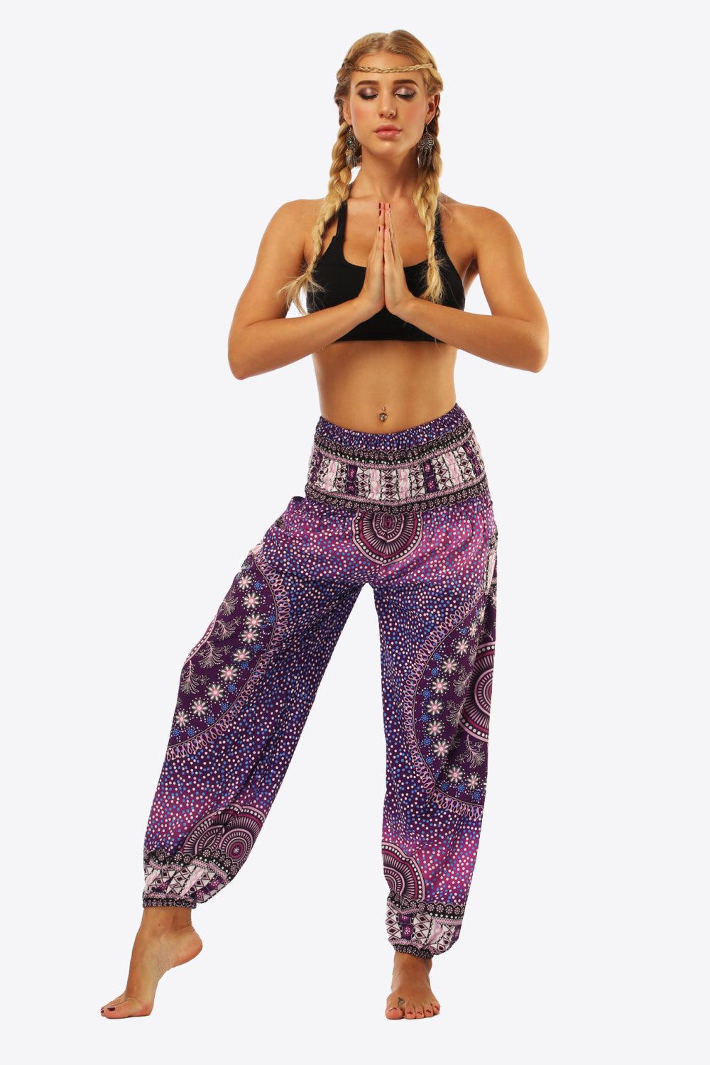 Bohemian Pocket Pants BLUE ZONE PLANET