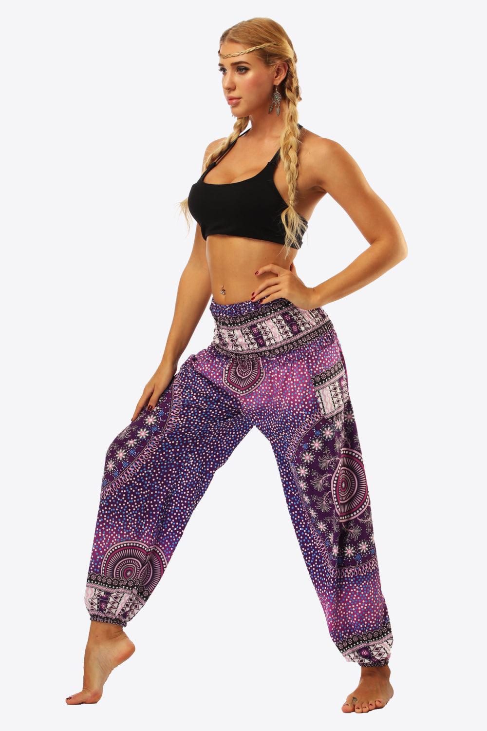 Bohemian Pocket Pants BLUE ZONE PLANET