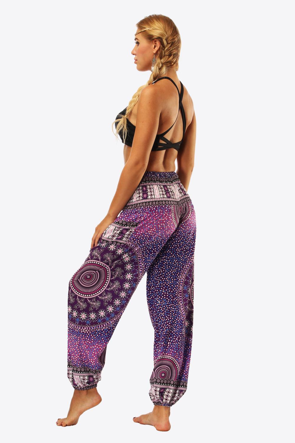 Bohemian Pocket Pants BLUE ZONE PLANET