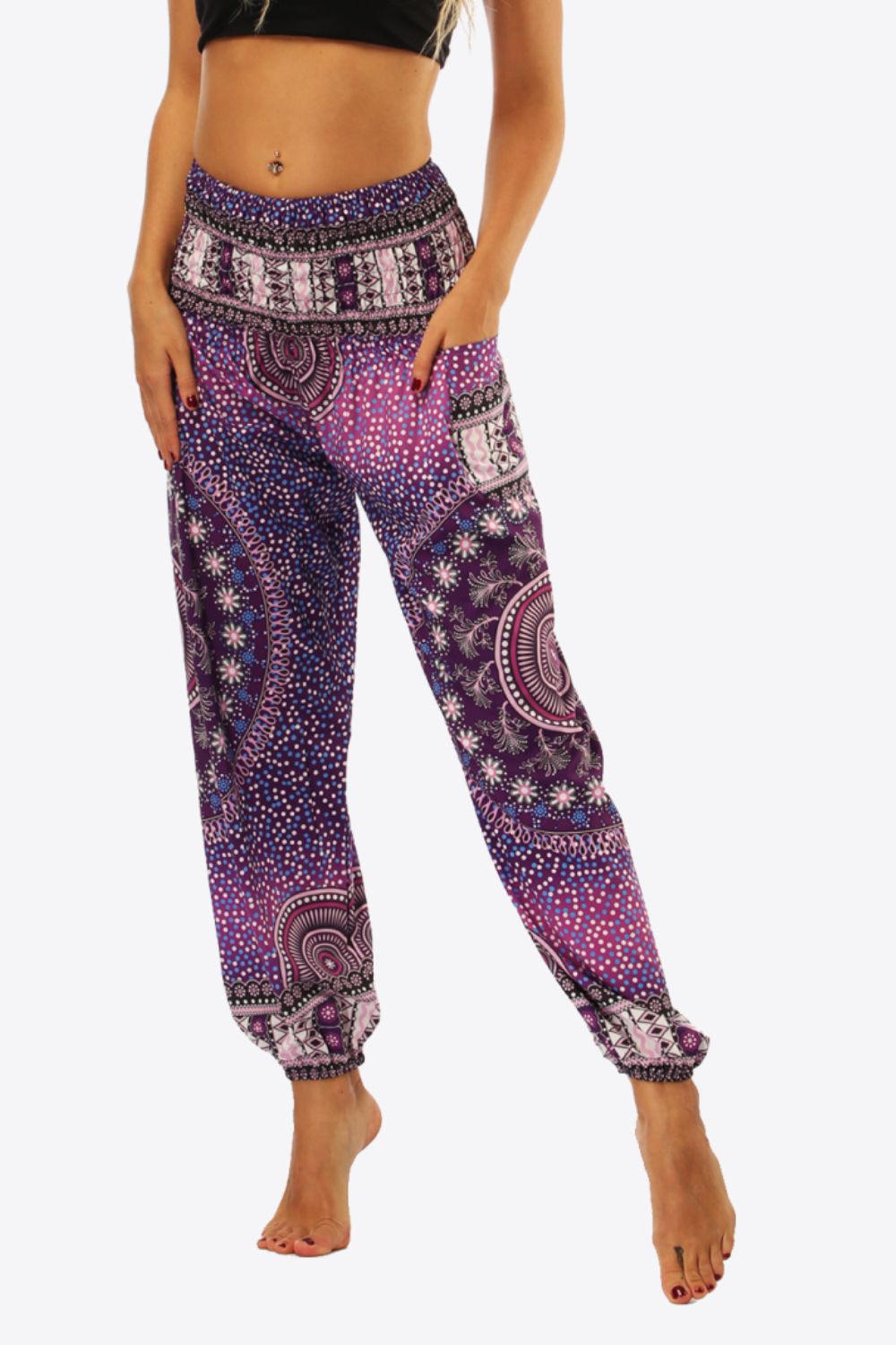 Bohemian Pocket Pants BLUE ZONE PLANET
