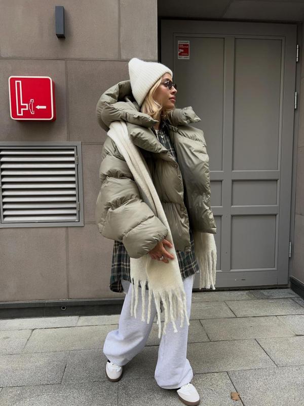 loose quilted jacket loose coat top kakaclo