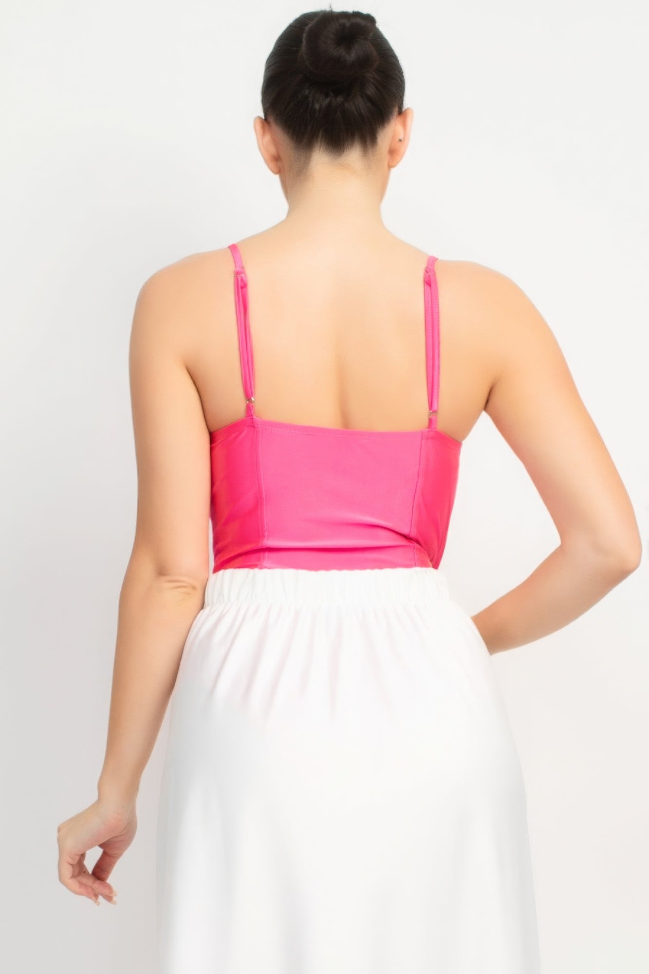 Eve's Rhinestone Strap Sweetheart Bodysuit Blue Zone Planet