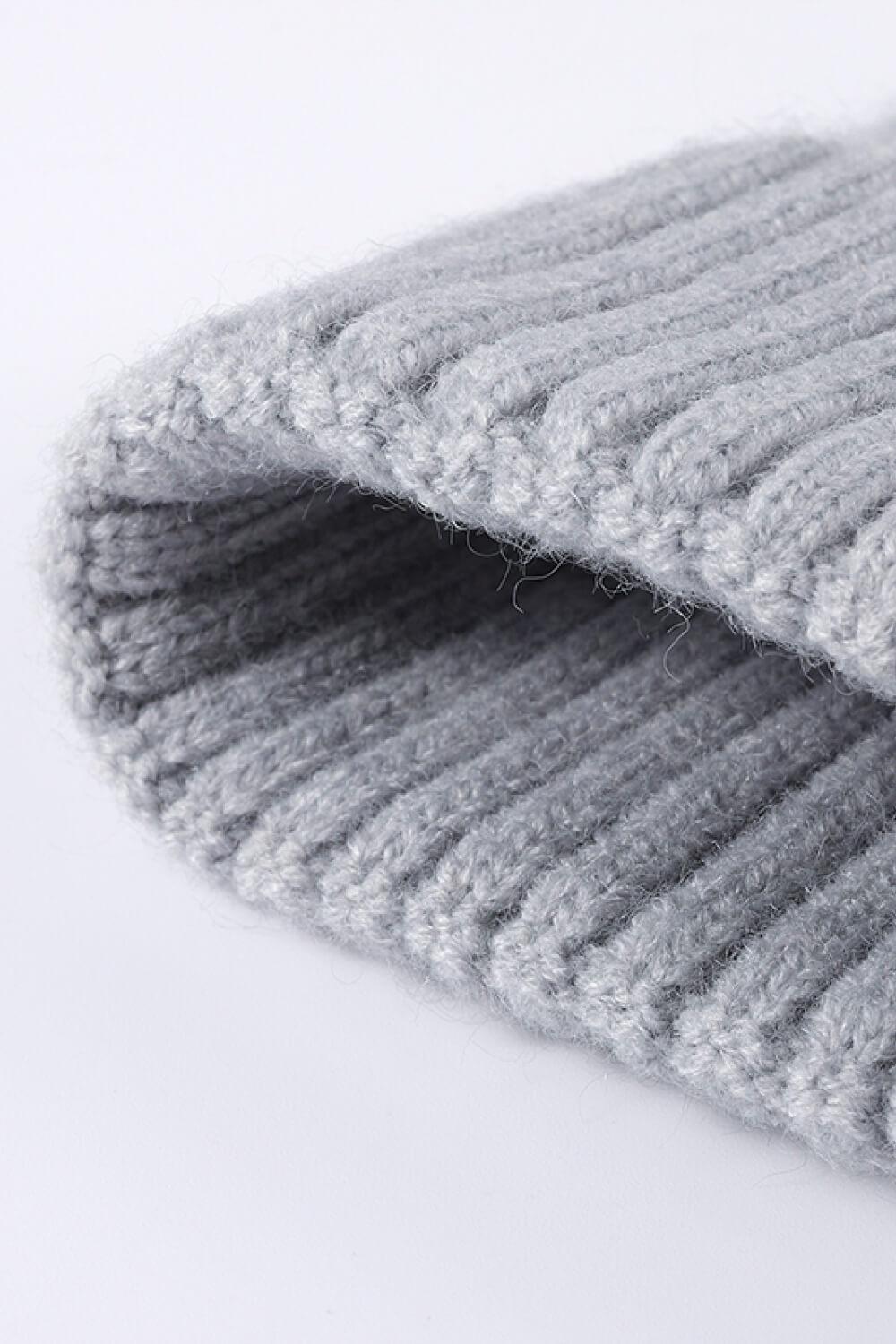 Cable-Knit Cuff Beanie BLUE ZONE PLANET