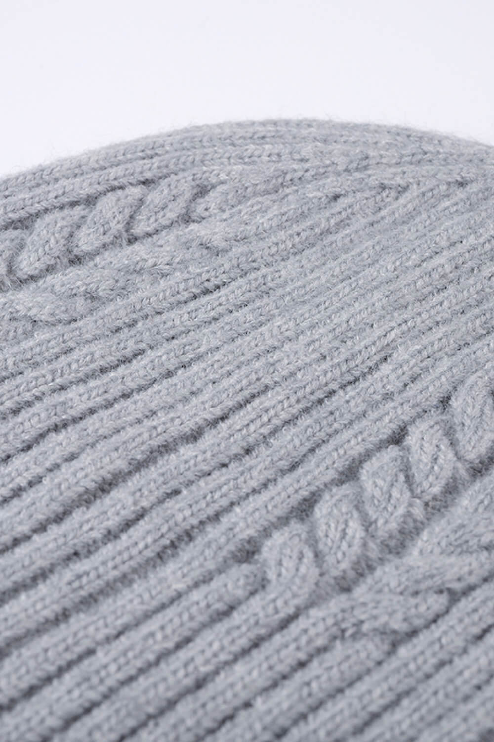 Cable-Knit Cuff Beanie BLUE ZONE PLANET