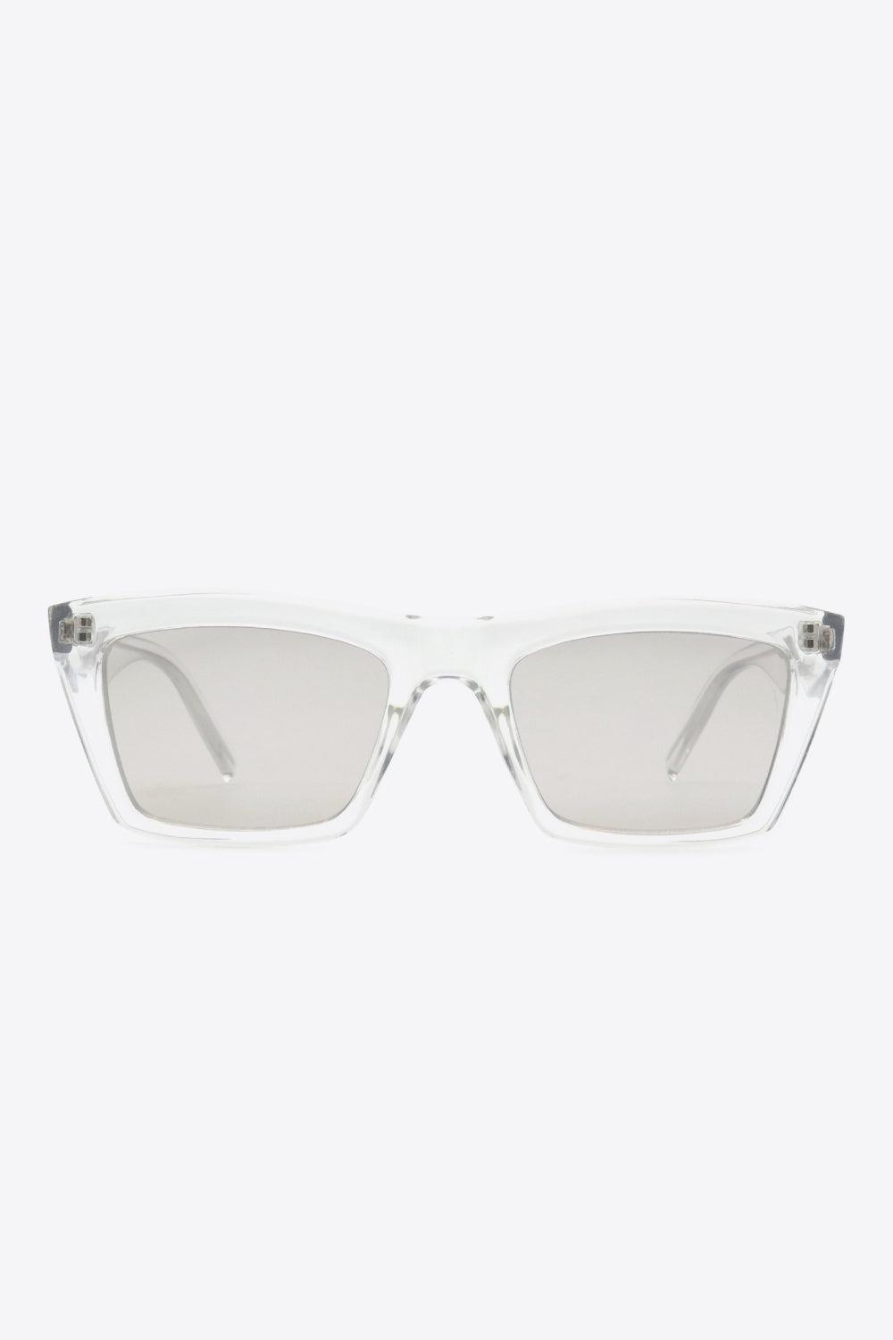 Cellulose Propionate Frame Rectangle Sunglasses BLUE ZONE PLANET