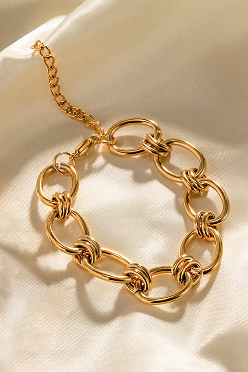 Chunky Chain Stainless Steel Bracelet BLUE ZONE PLANET