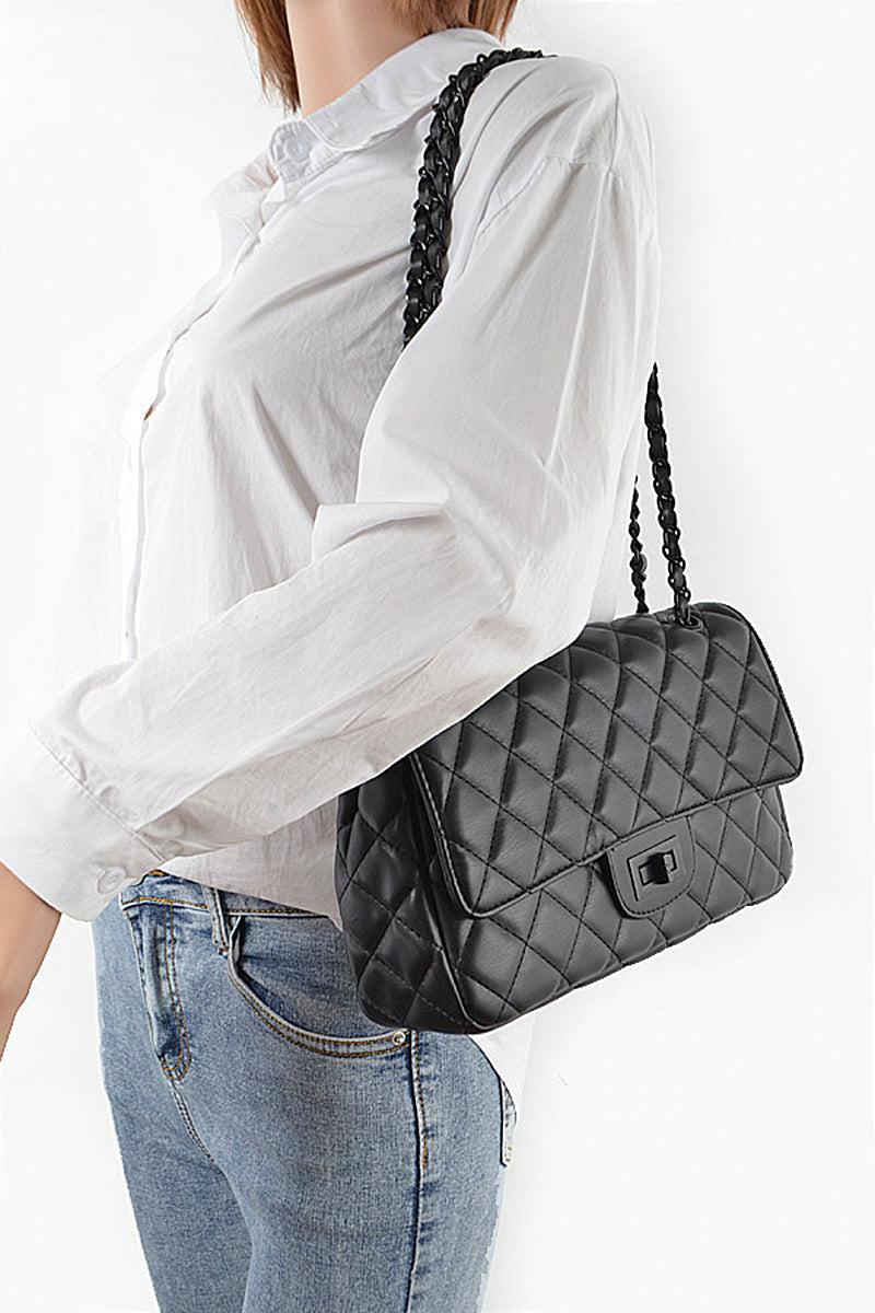 Classic Quilted Clutch Blue Zone Planet