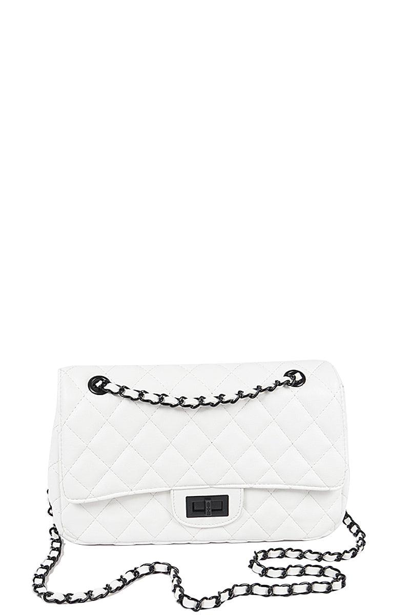 Classic Quilted Clutch Blue Zone Planet