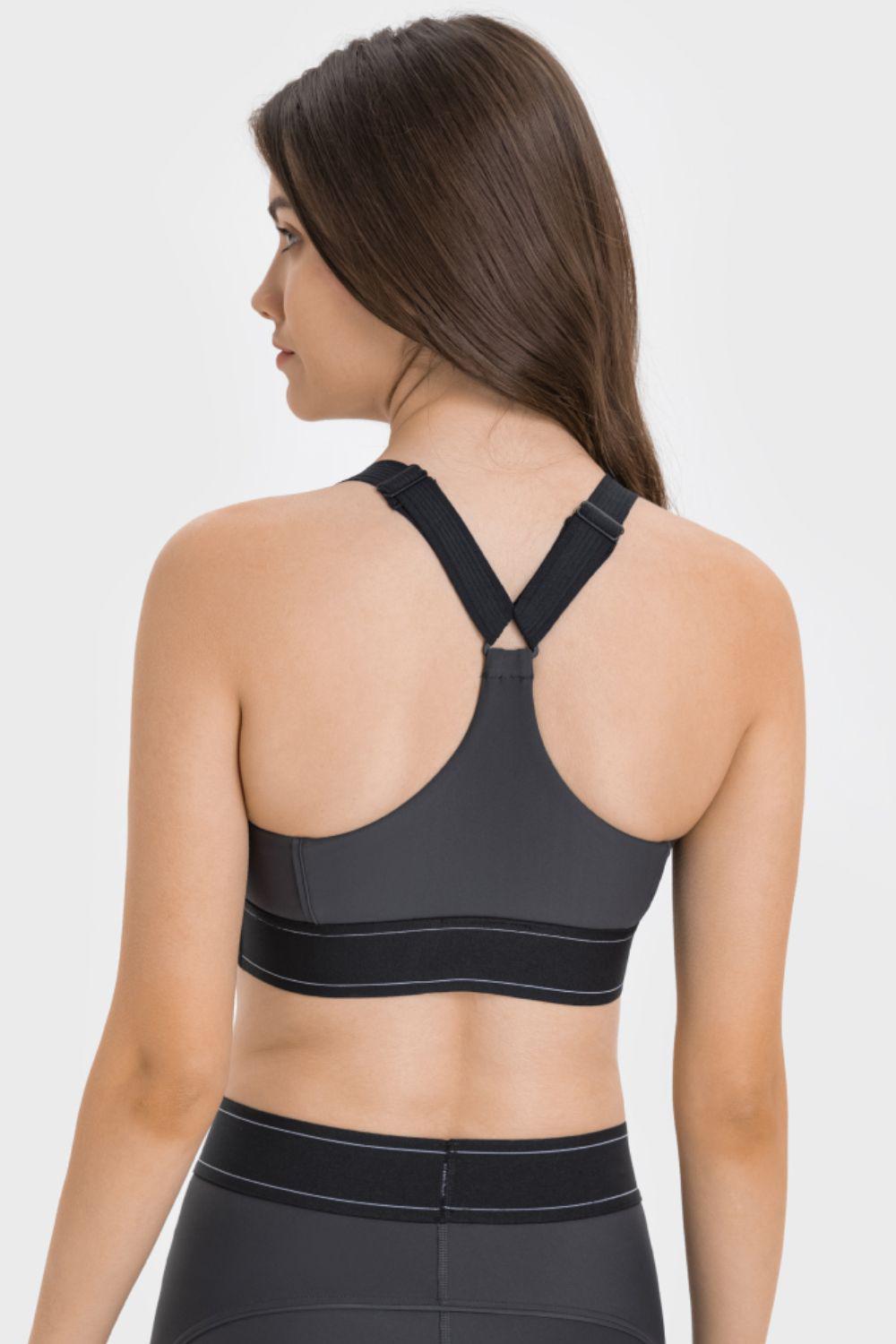 Contrast Sports Bra BLUE ZONE PLANET