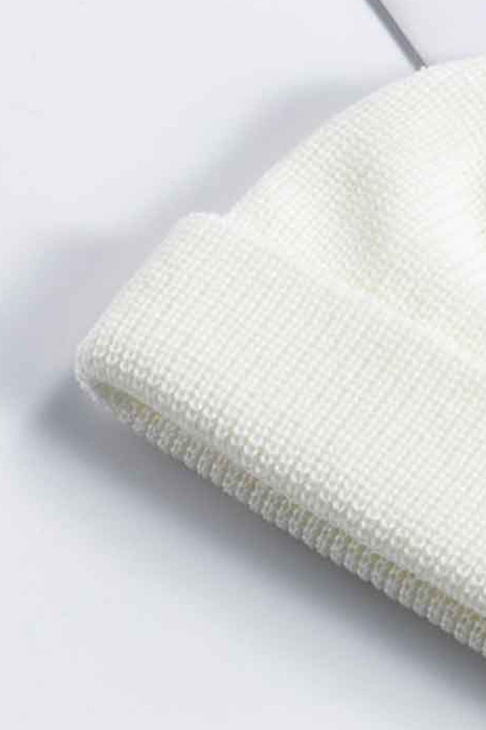 Cozy Rib-Knit Cuff Beanie BLUE ZONE PLANET
