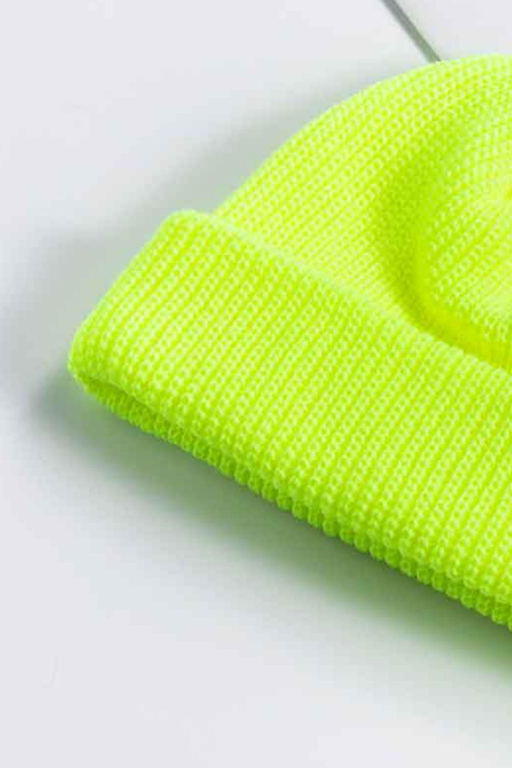 Cozy Rib-Knit Cuff Beanie BLUE ZONE PLANET