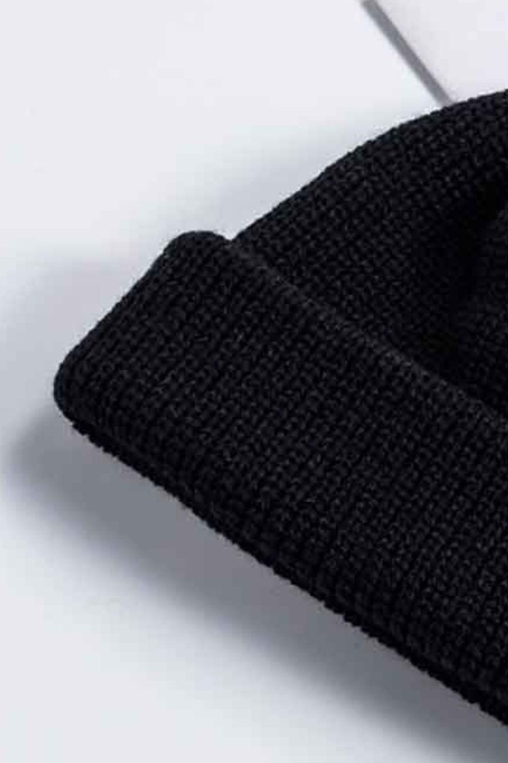Cozy Rib-Knit Cuff Beanie BLUE ZONE PLANET