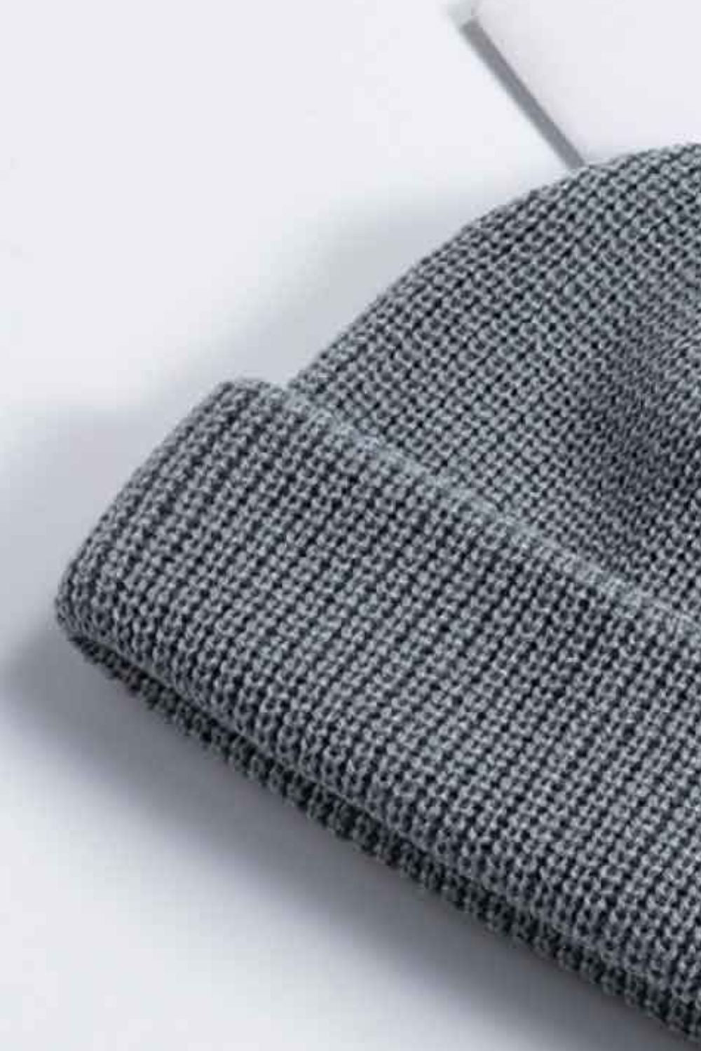 Cozy Rib-Knit Cuff Beanie BLUE ZONE PLANET