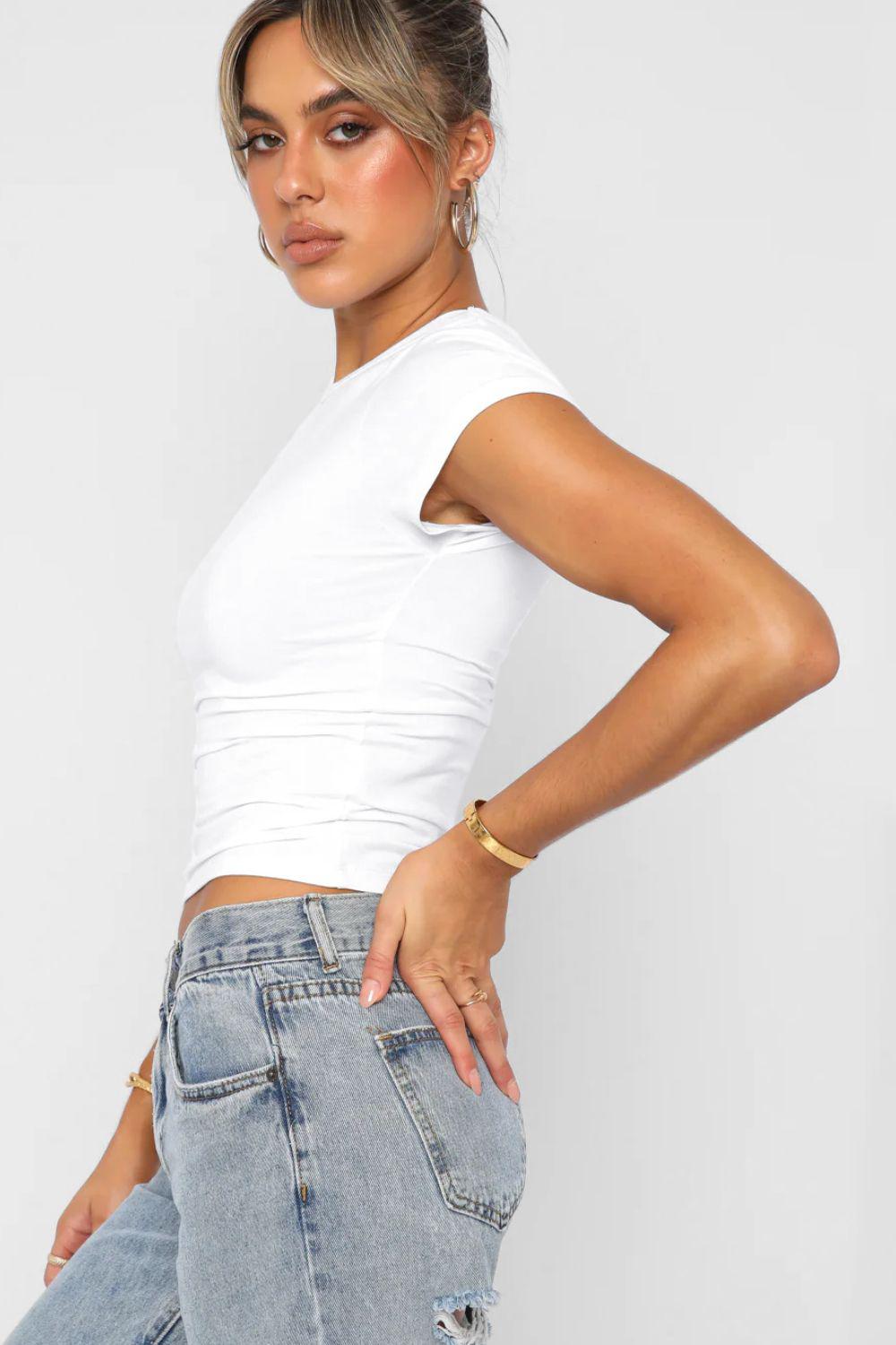 Crewneck Short Sleeve Tee BLUE ZONE PLANET