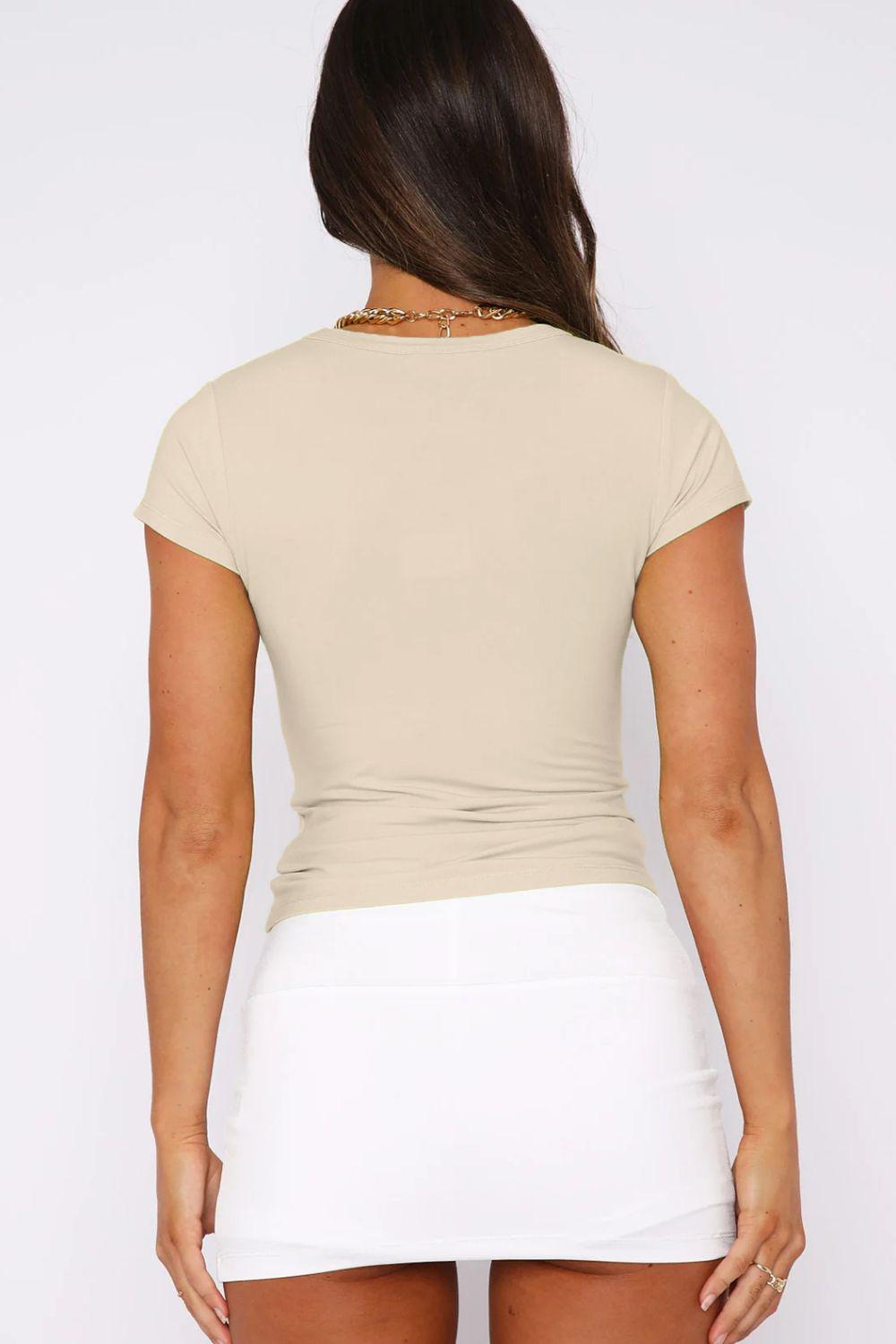 Crewneck Short Sleeve Tee BLUE ZONE PLANET