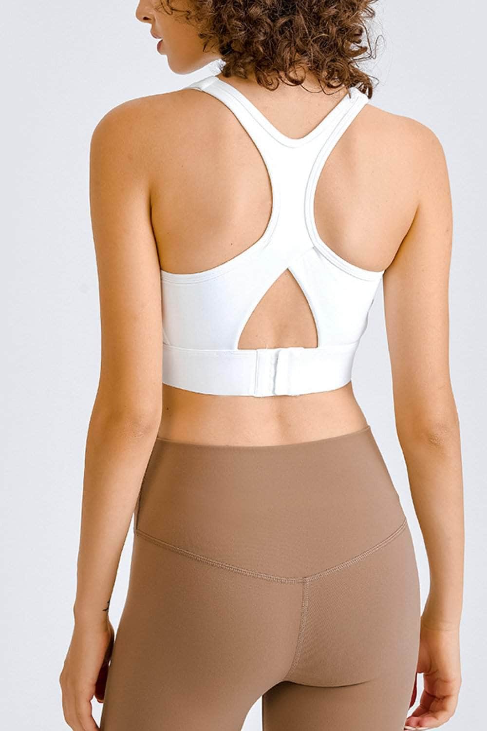Cross Back Yoga Crop Top BLUE ZONE PLANET
