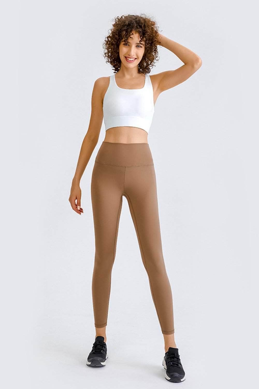 Cross Back Yoga Crop Top BLUE ZONE PLANET