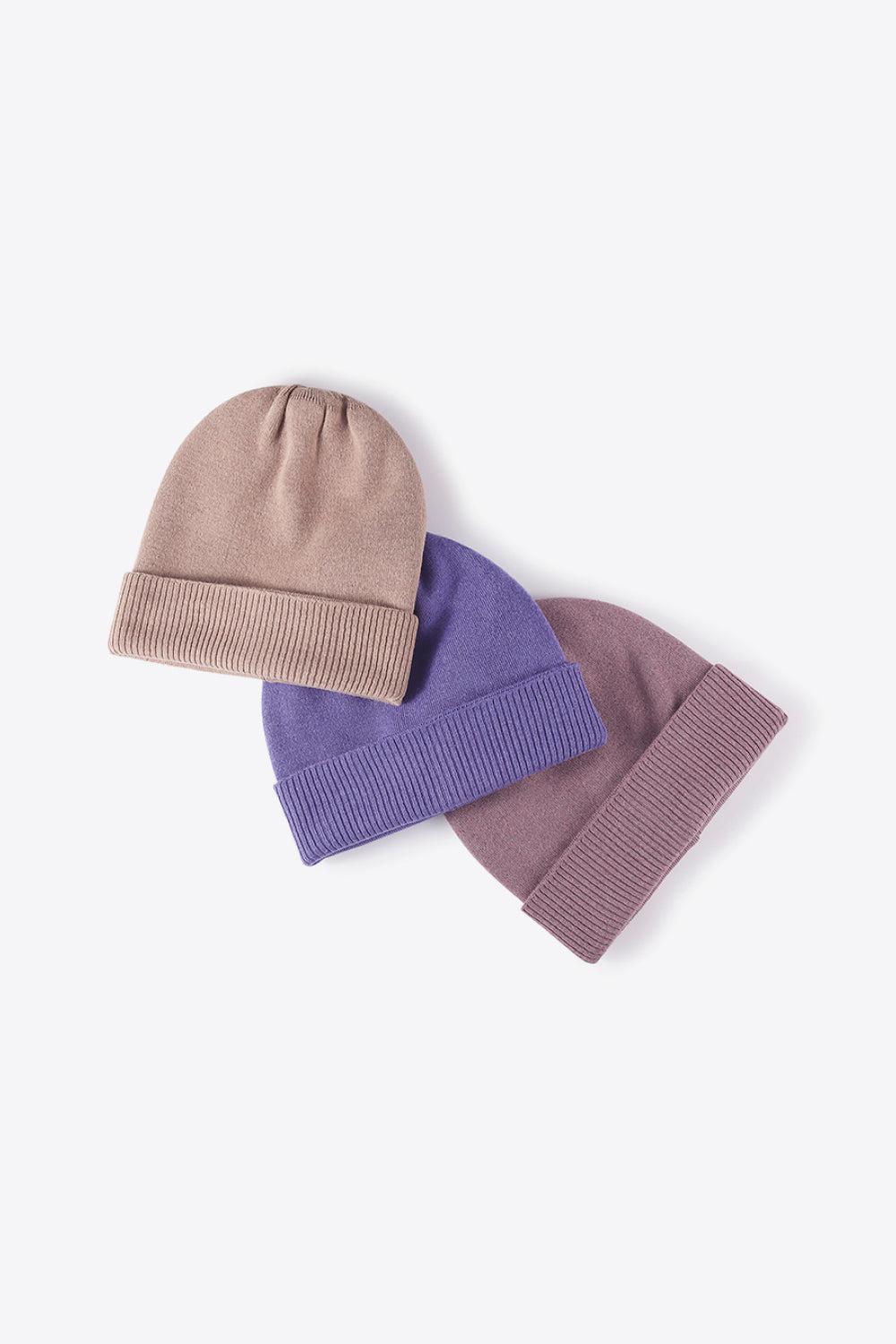 Cuff Knitted Beanie BLUE ZONE PLANET