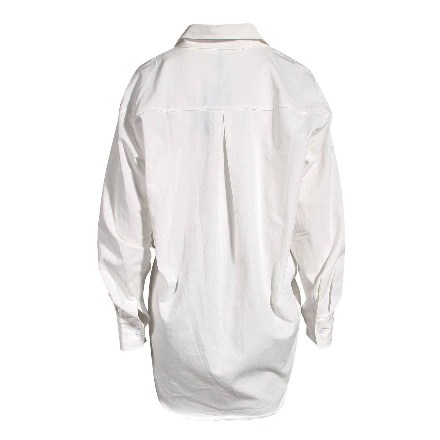 Dream Architect White Irregular Suspender Shirt iYoowe DropShipping