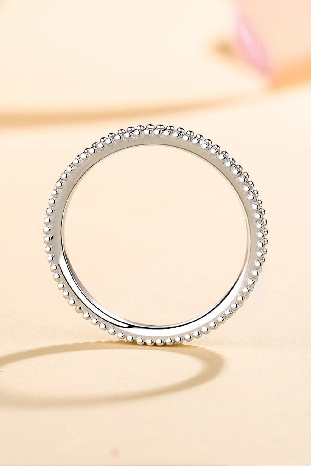 Drop Everything Now Moissanite Ring BLUE ZONE PLANET