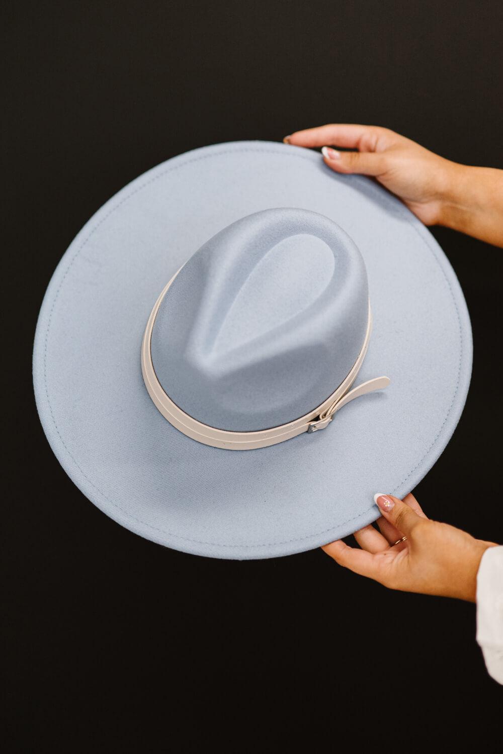 Fame Clear Sky Fedora BLUE ZONE PLANET