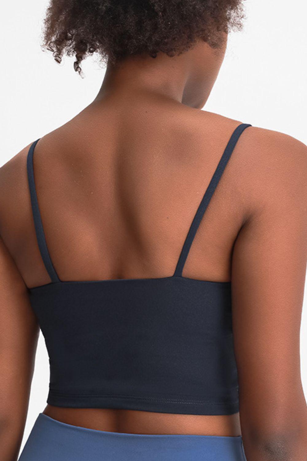 Feel Like Skin Scoop Neck Sports Cami BLUE ZONE PLANET