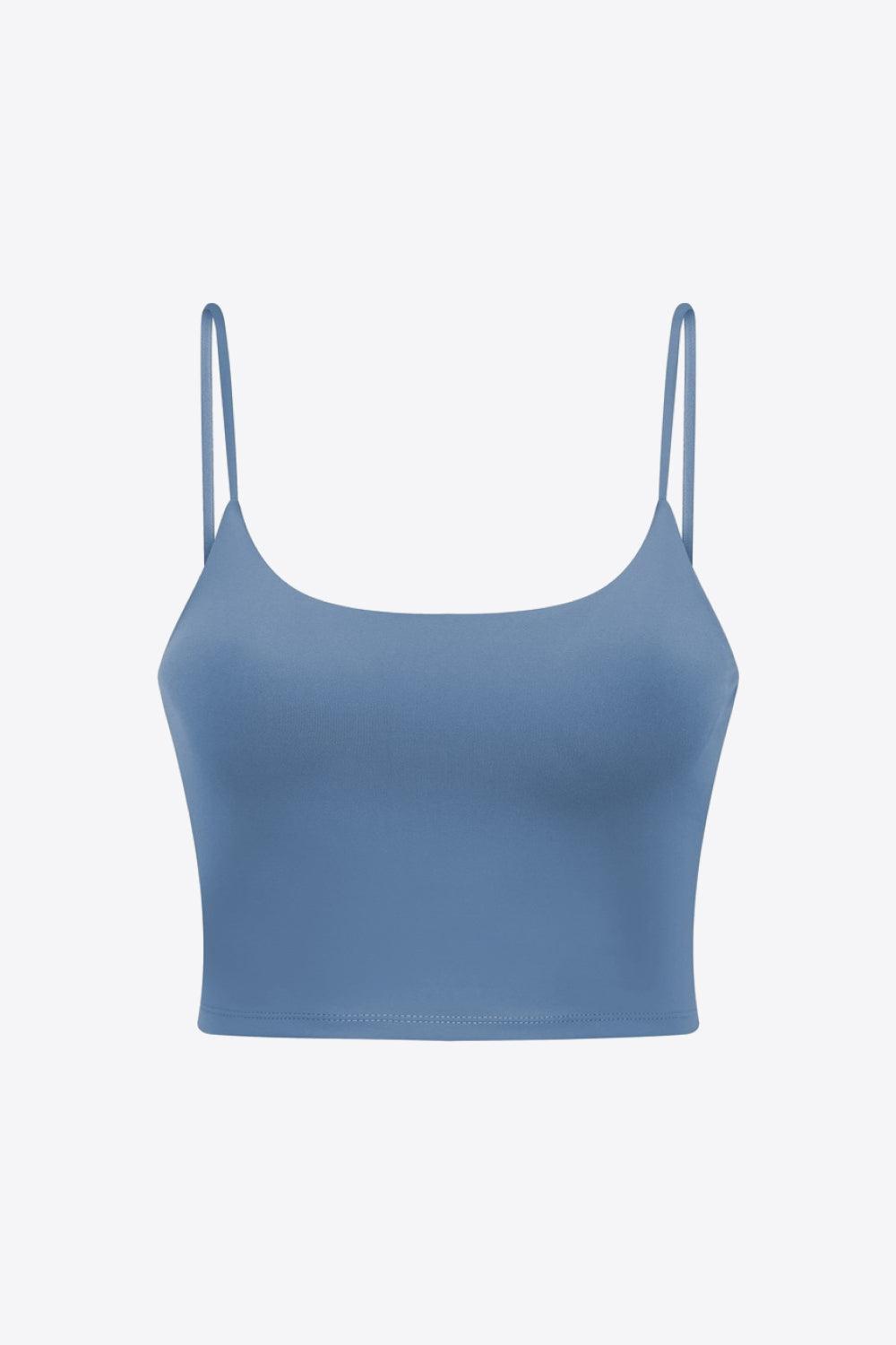 Feel Like Skin Scoop Neck Sports Cami BLUE ZONE PLANET