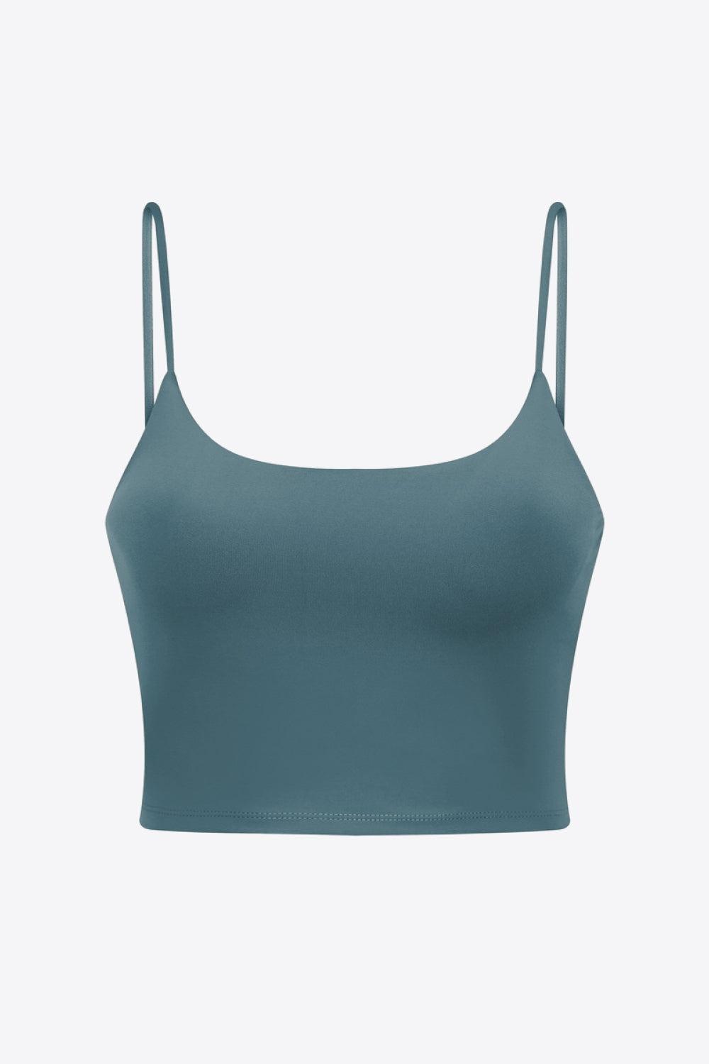 Feel Like Skin Scoop Neck Sports Cami BLUE ZONE PLANET