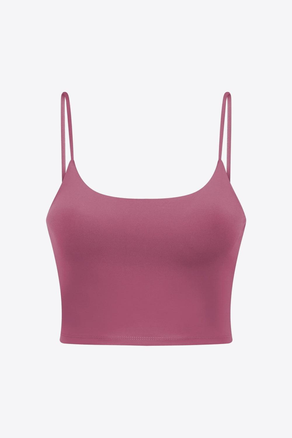 Feel Like Skin Scoop Neck Sports Cami BLUE ZONE PLANET
