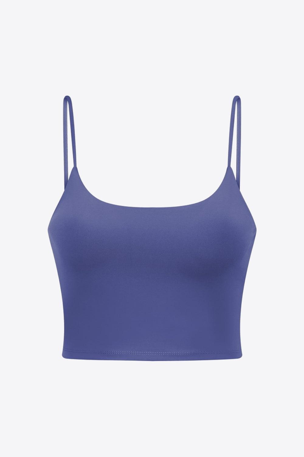 Feel Like Skin Scoop Neck Sports Cami BLUE ZONE PLANET