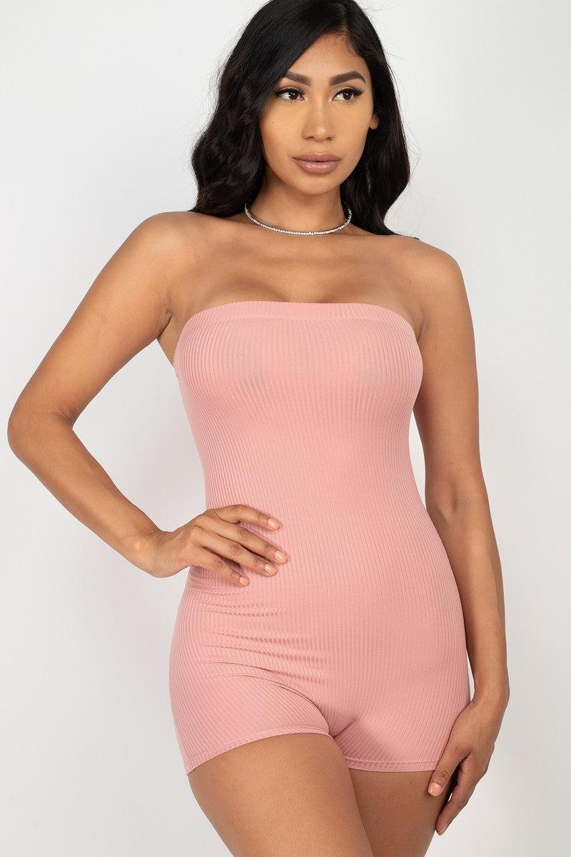 Fitted Tube Romper Blue Zone Planet