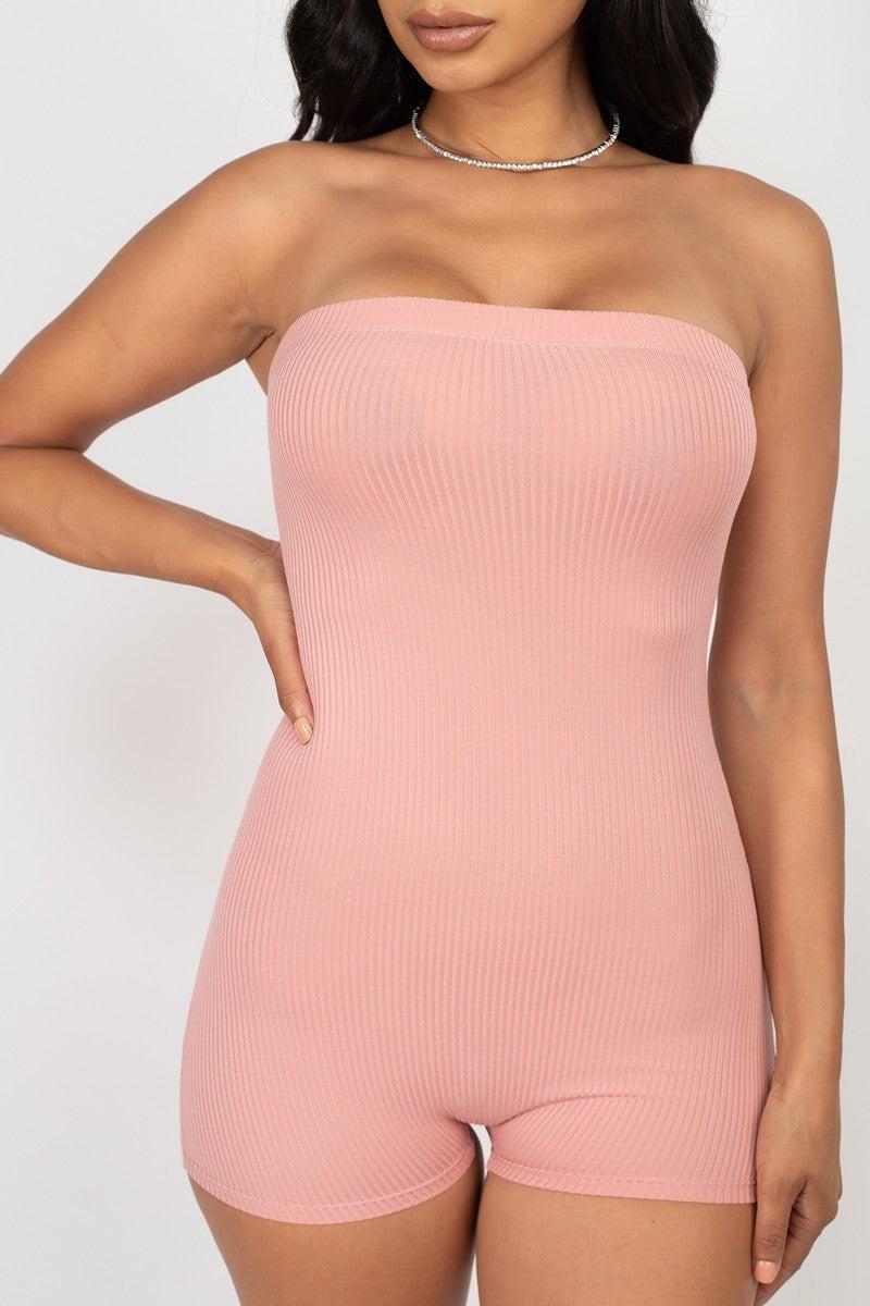 Fitted Tube Romper Blue Zone Planet