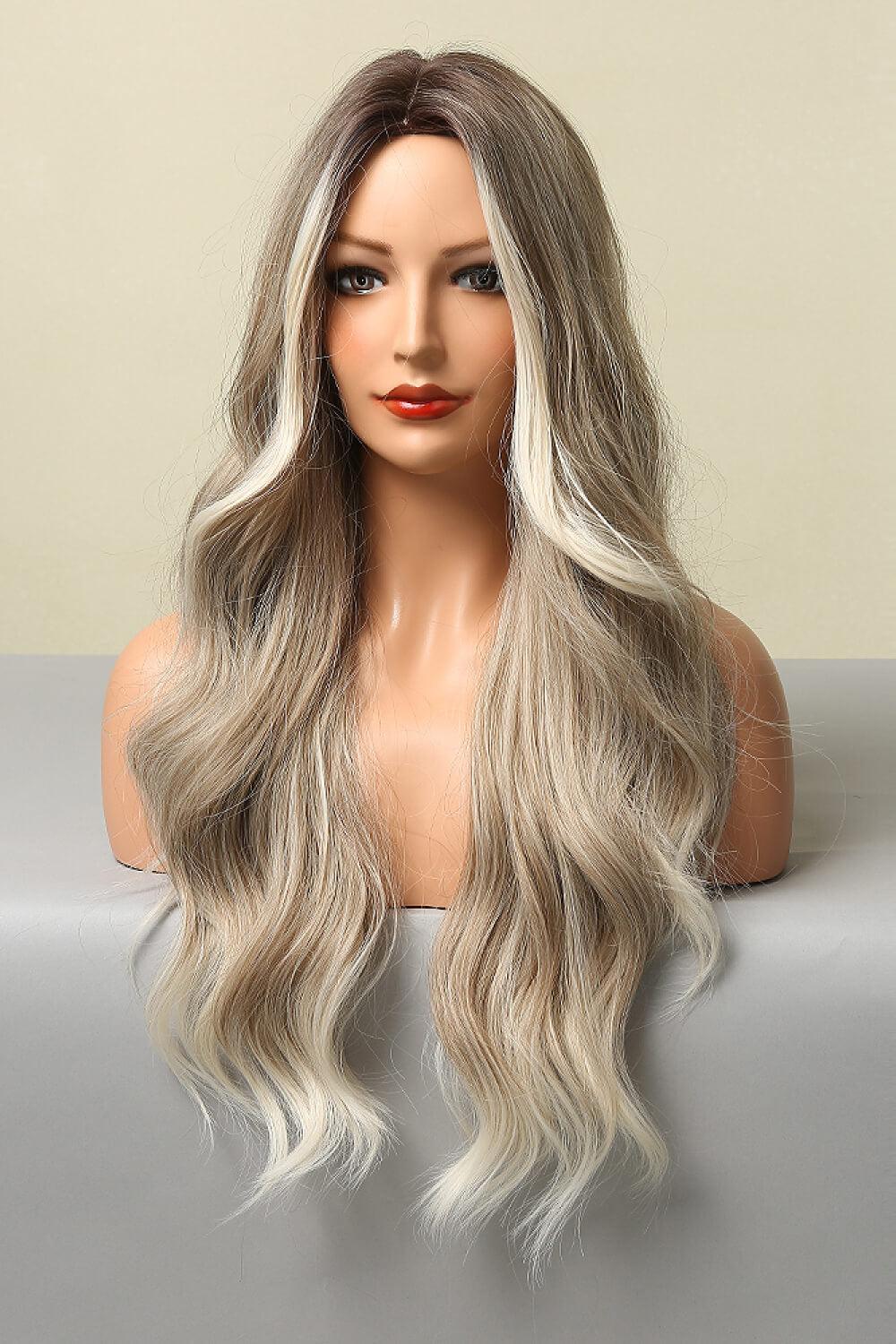 Full Machine Made Long Wave Wigs 26'' BLUE ZONE PLANET