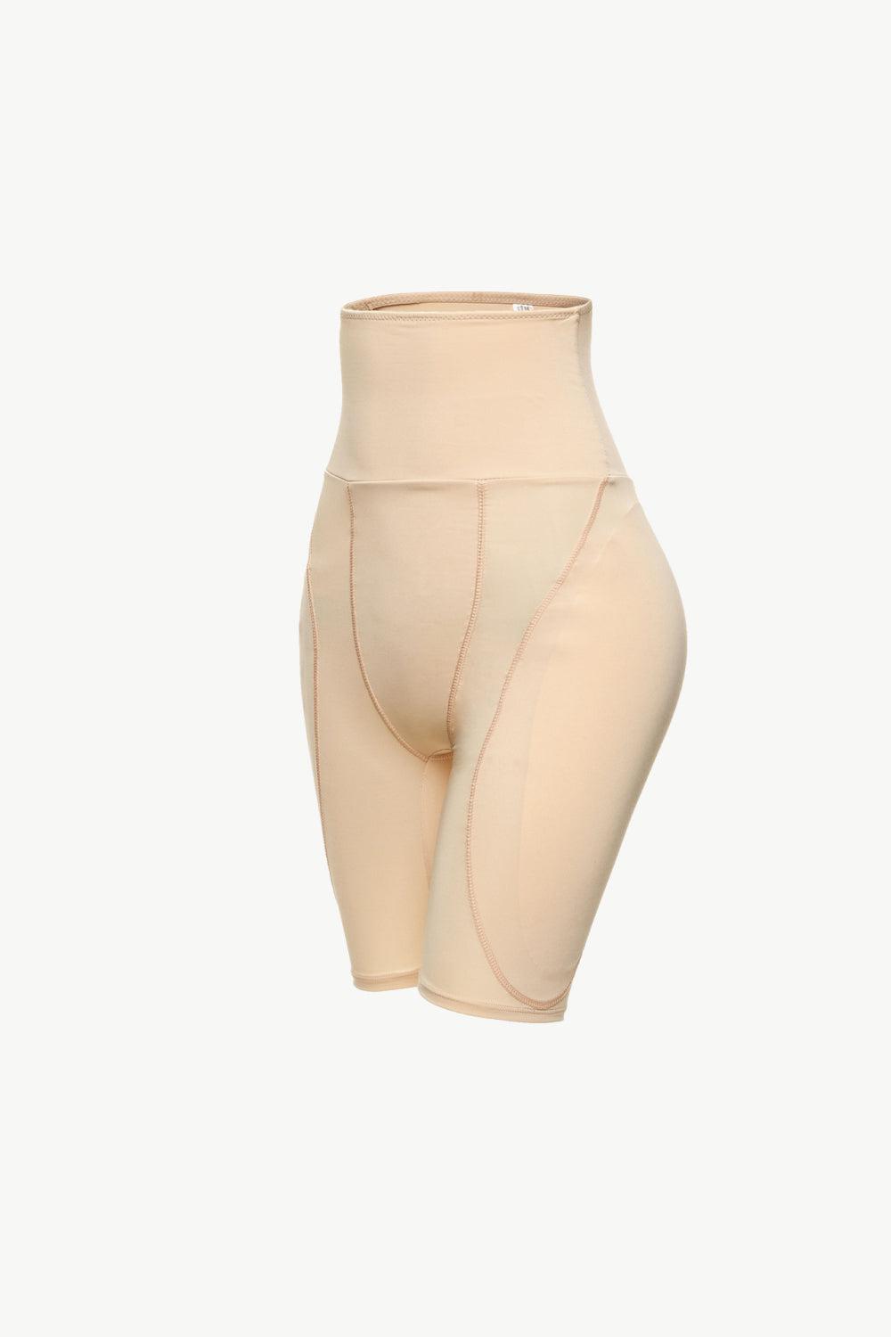 Full Size High Waisted Pull-On Shaping Shorts BLUE ZONE PLANET