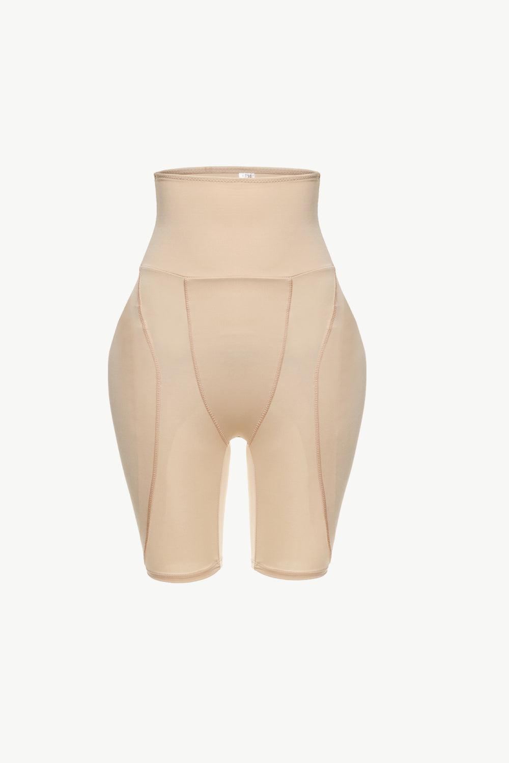 Full Size High Waisted Pull-On Shaping Shorts BLUE ZONE PLANET