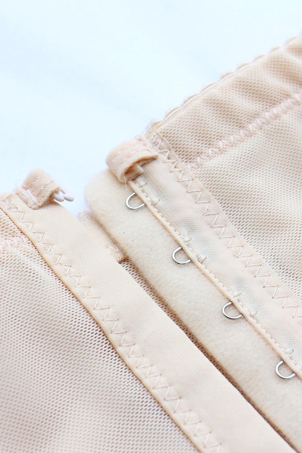 Full Size Hook-and-Eye Shaping Shorts BLUE ZONE PLANET