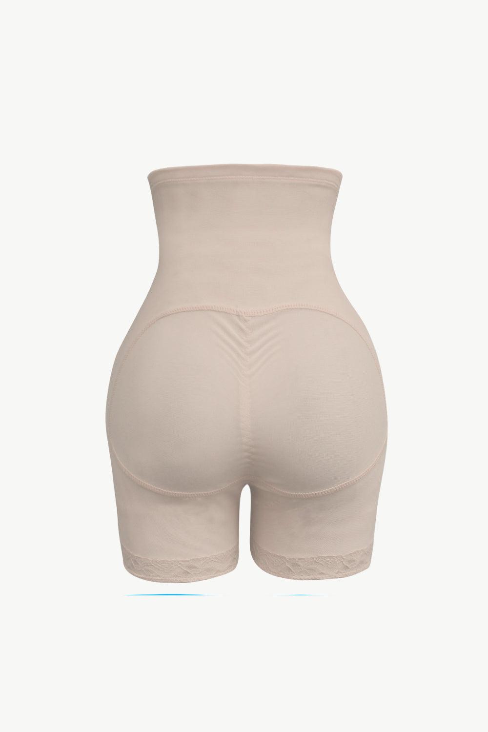 Full Size Hook-and-Eye Shaping Shorts BLUE ZONE PLANET