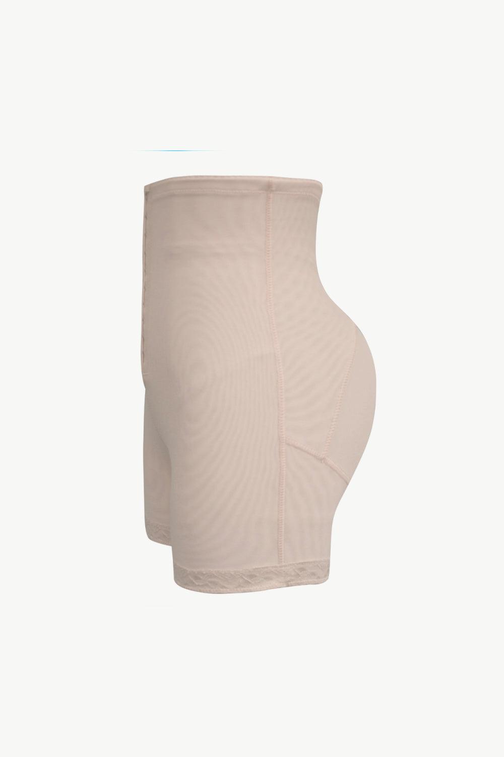Full Size Hook-and-Eye Shaping Shorts BLUE ZONE PLANET